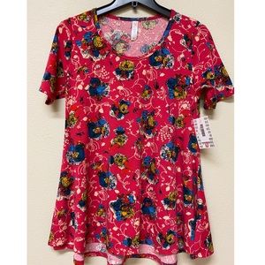 ⚡️FLASH SALE⚡️NWT LuLaRoe Perfect Tee Floral Small